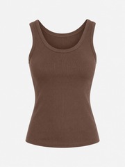 Charlee Tank - Chocolate