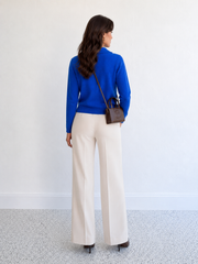 Esme Knit Top- Cobalt
