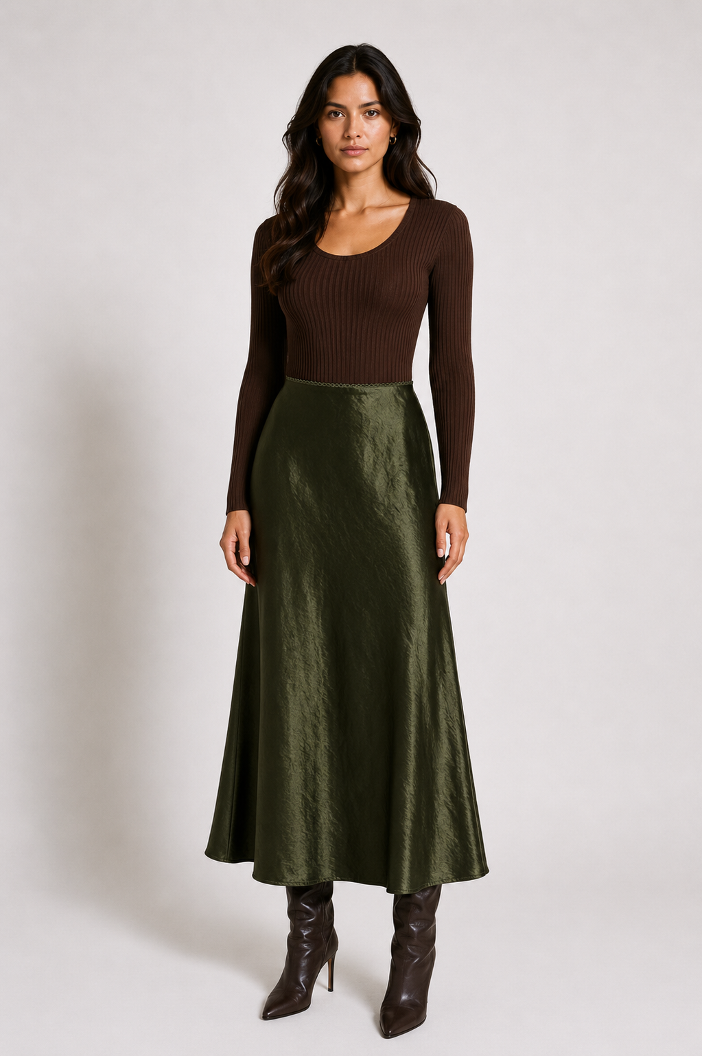 Kristen Skirt- Olive