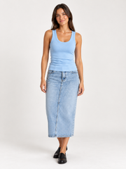 Charlee Tank - Candy Blue