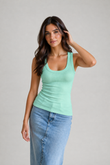 Charlee Tank - Candy Green