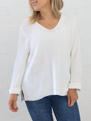 Sailah Knit - White