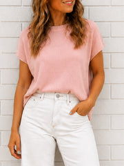 Mariah Knit Top - Pink