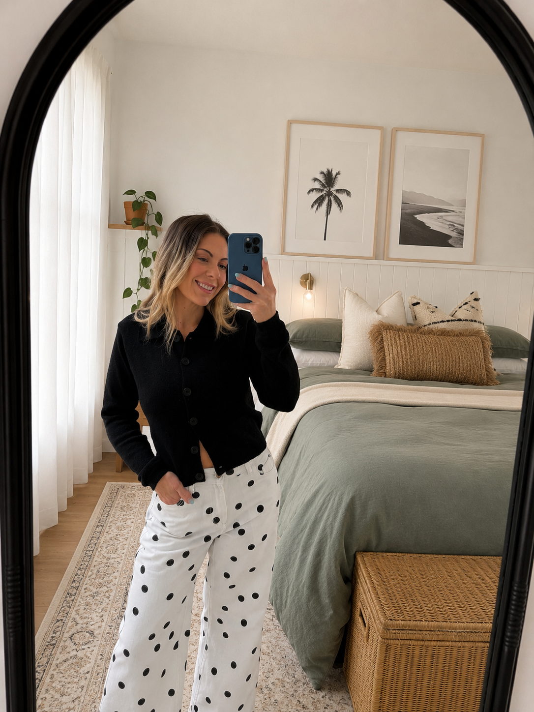 Polka Dot Jeans
