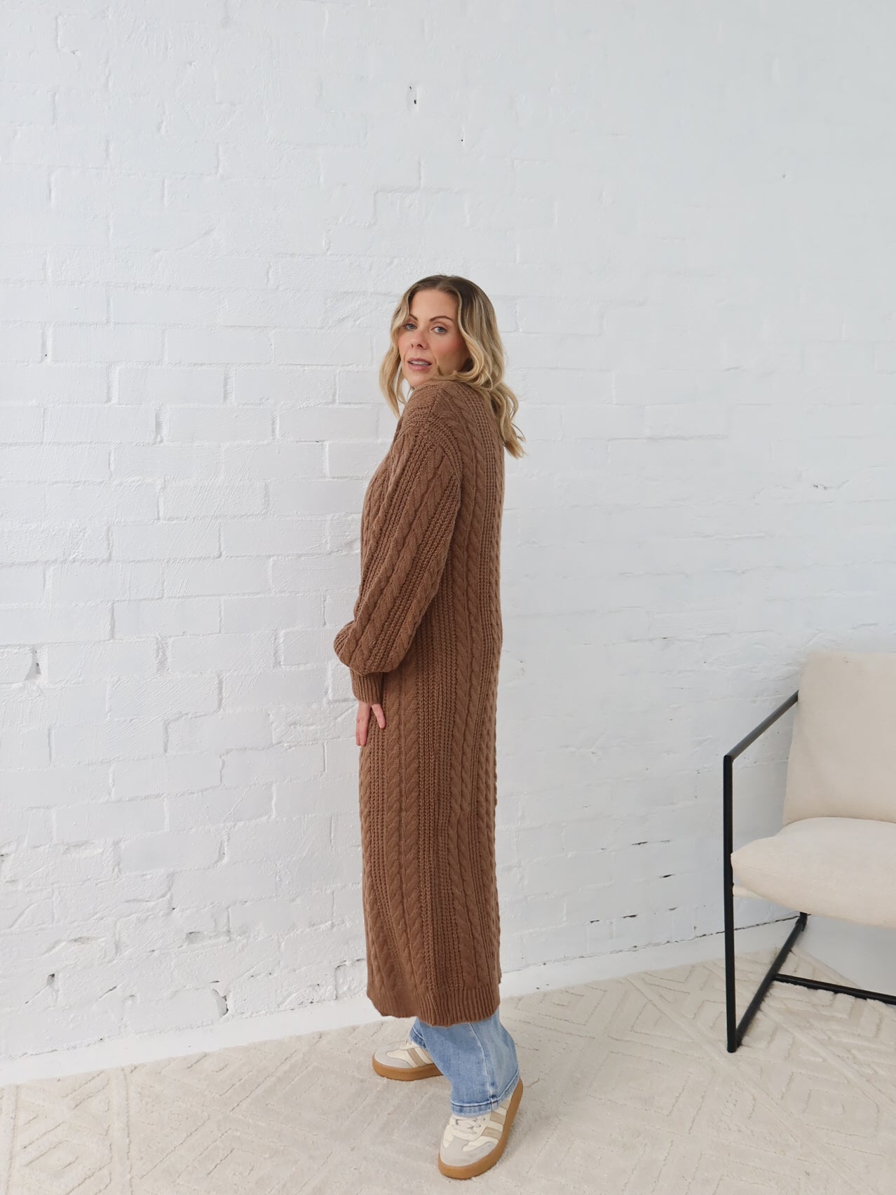 Ziggy Cardigan - Brown