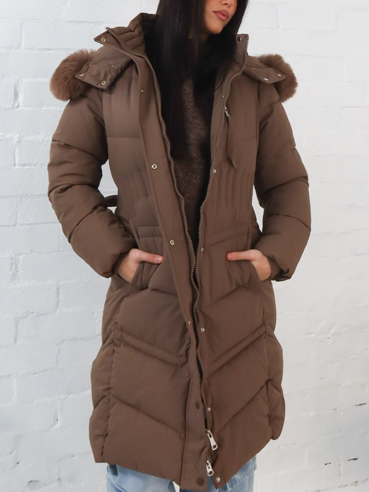 Tilly Coat- Mocha