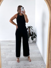 Megan Knit Pants - Black