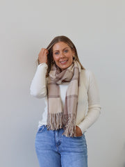 Maddie Scarf - Natural Beige