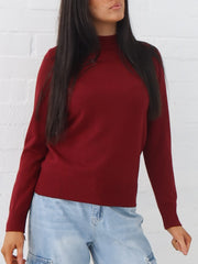 Jayde Knit- Burgundy