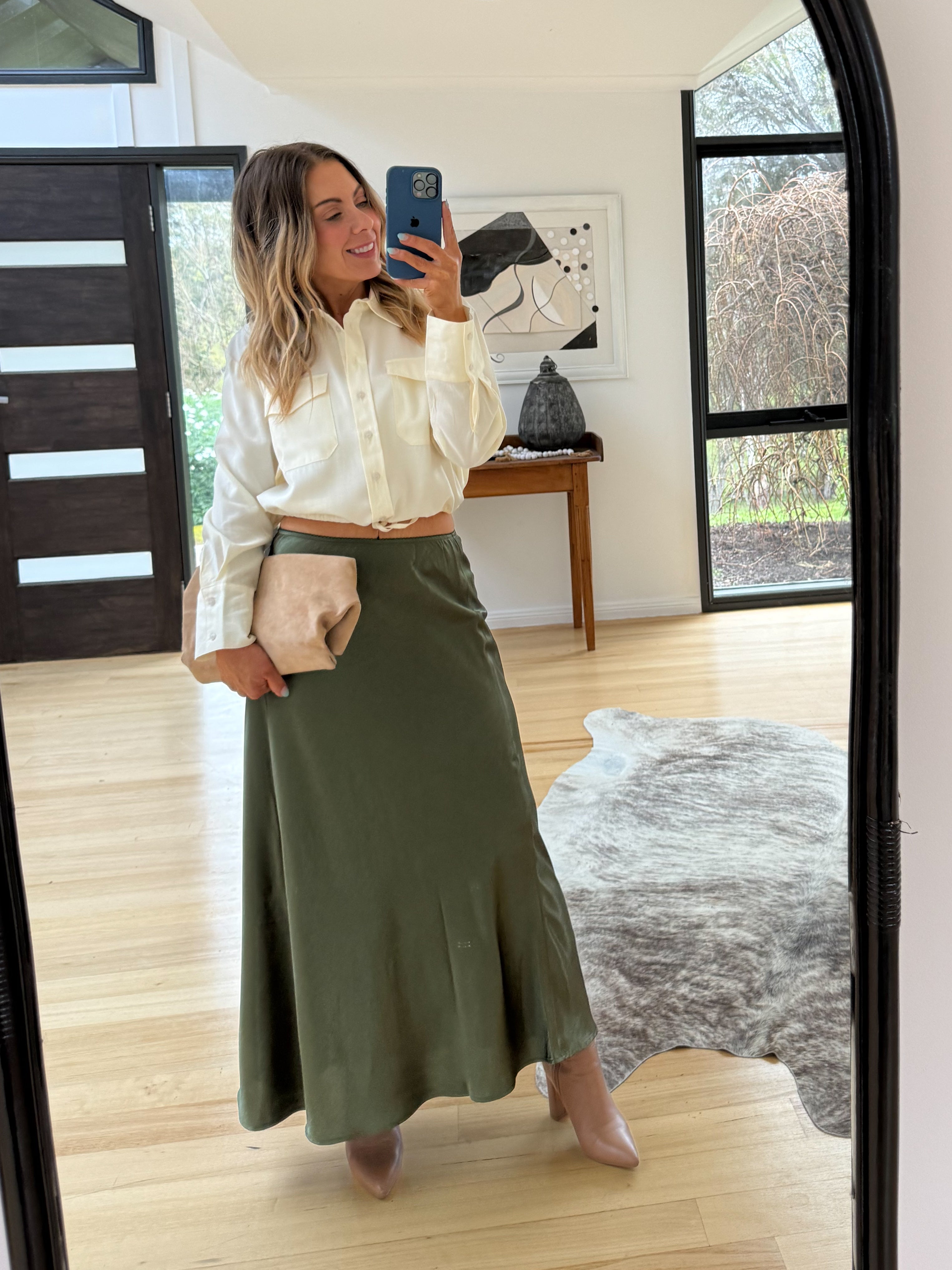 Hailey Shirt- Vanilla