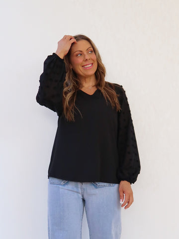 Nicola Blouse - Black