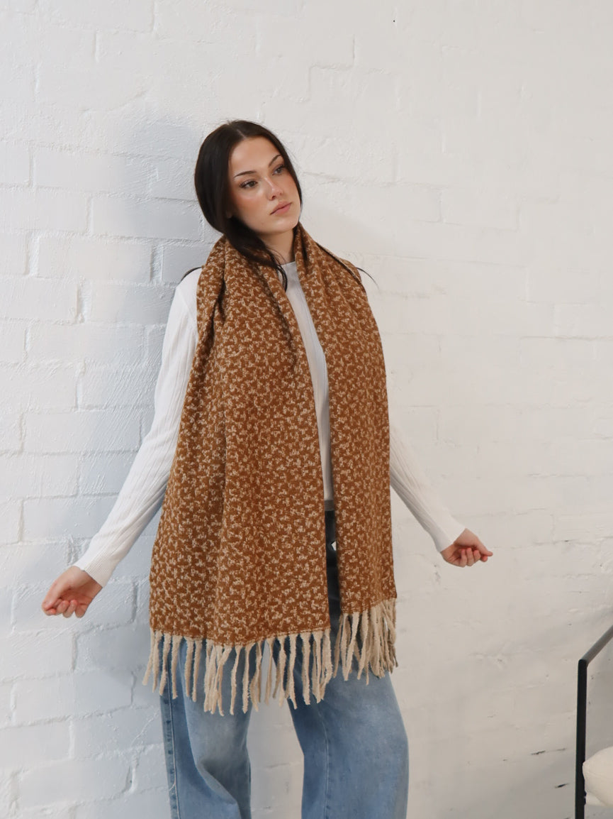 Marlie Scarf- Rust