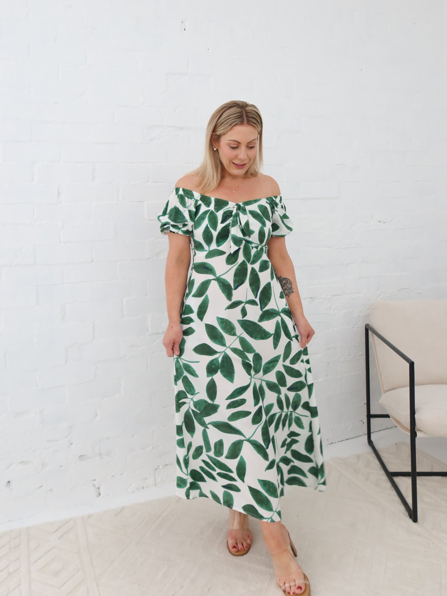 Estella Dress - Green