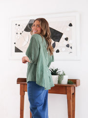 Mimi Blouse - Sage Green