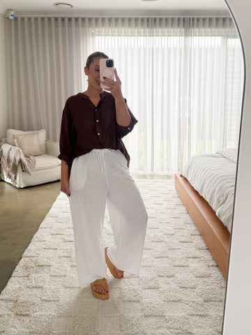 Sawyer Pants - White