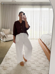 Sawyer Pants - White