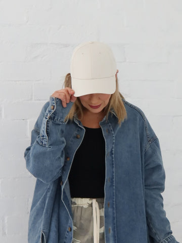 Icon Cap - Ecru