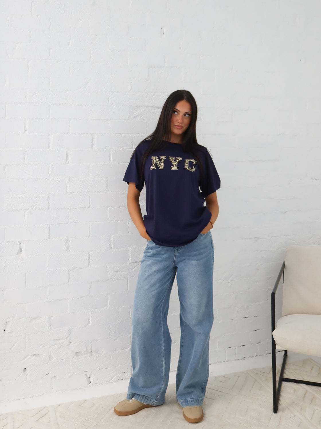 NYC Tee-Navy