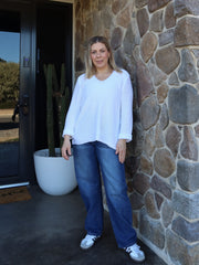 Sailah Knit - White