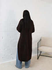 Bonnie Cardigan- Chocolate Speck
