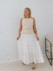 Laura Skirt- White