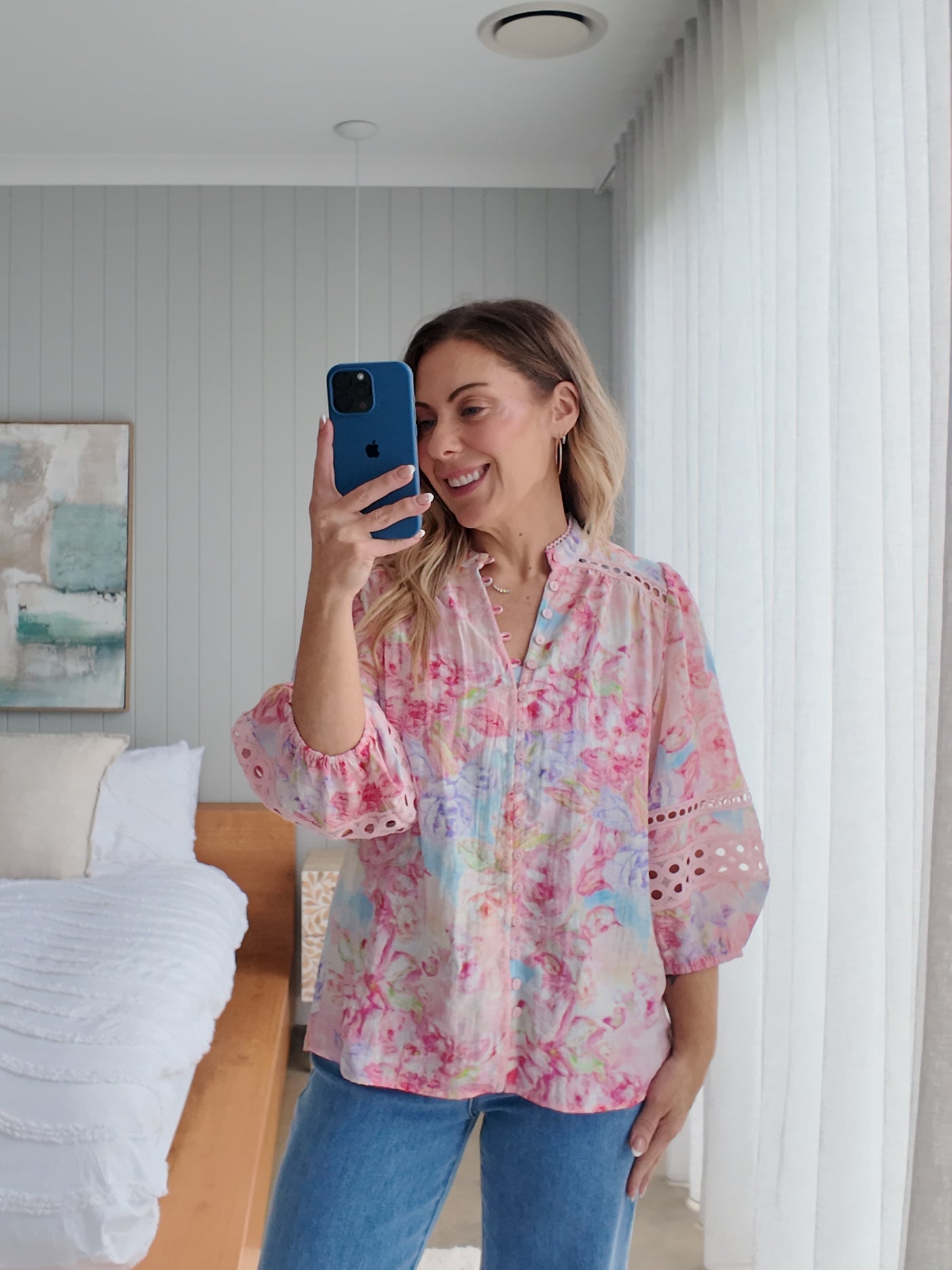 Eden Shirt- Pastel Pink