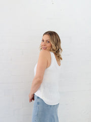 Ivy Top- White