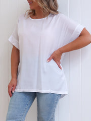 Tamsin Blouse - White