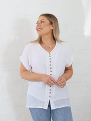 Lizzy Top - White