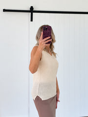 Harper Top- Beige