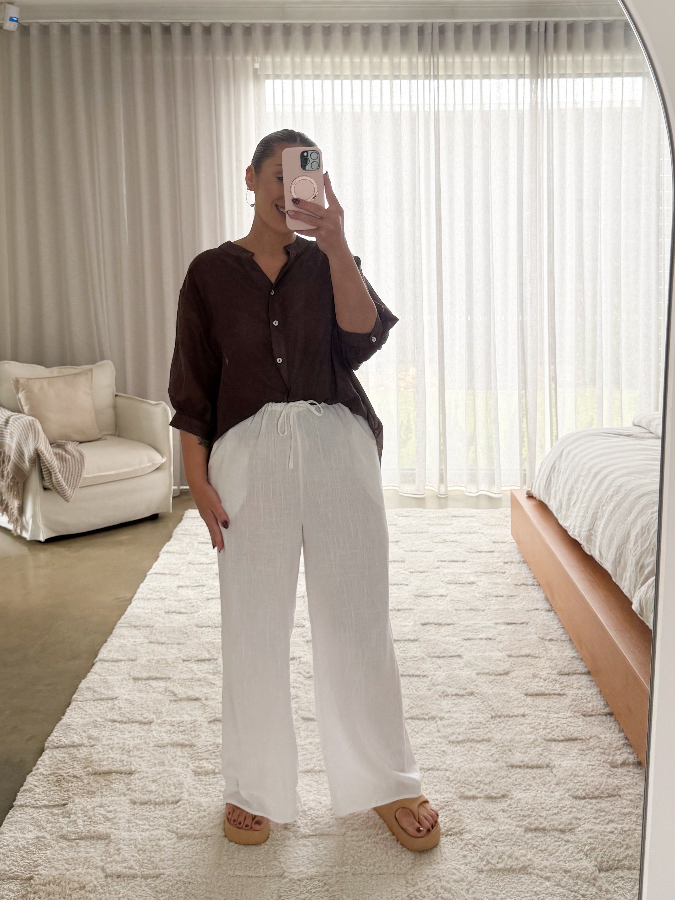 Sawyer Pants - White