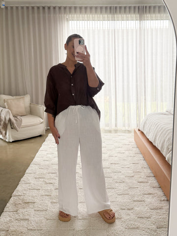 Sawyer Pants - White