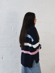 Adeline Knit- Navy