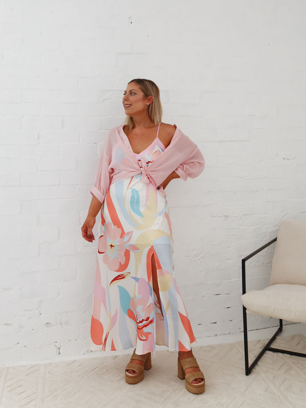 Mimi Blouse - Pale Pink