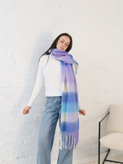 Neve Scarf - Purple/Blue