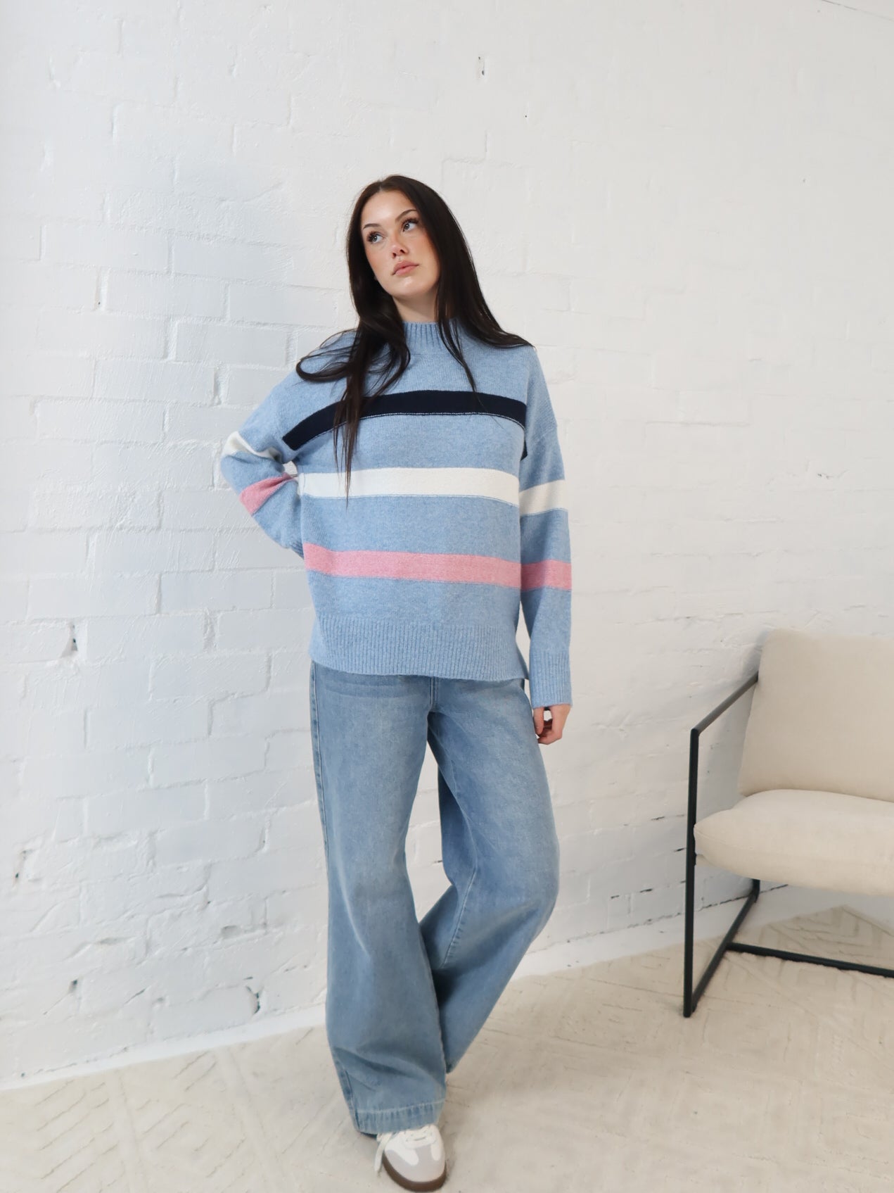 Adeline Knit- Skylight