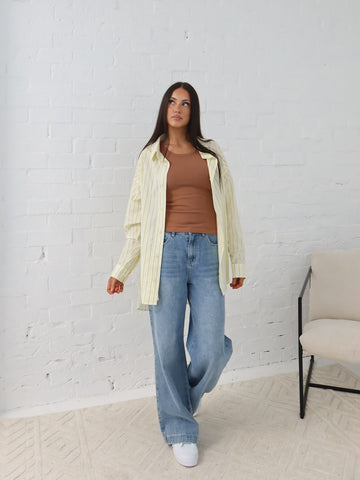 Lena Shirt - Butter Yellow