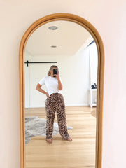 Roxy Pants - Light Leopard