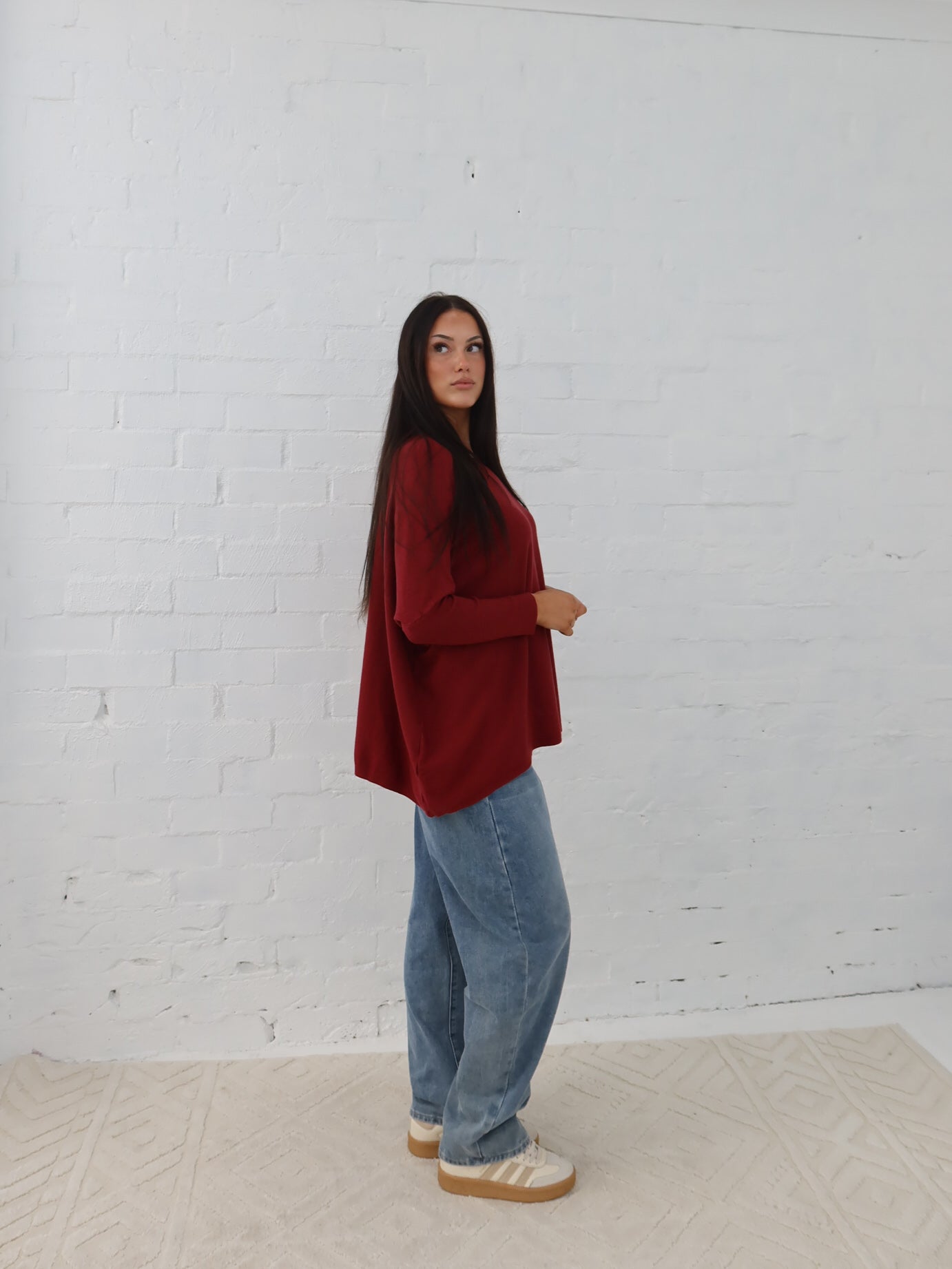 Scout Knit - Burgundy