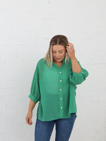 Mimi Blouse - Jade