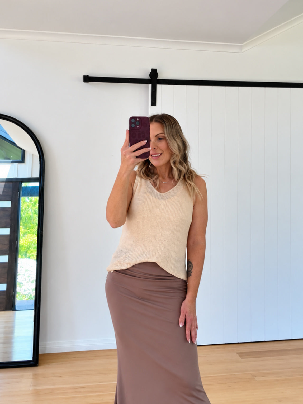 Harper Top- Beige