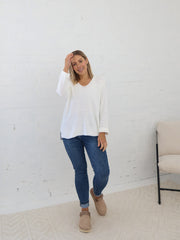 Sailah Knit - White