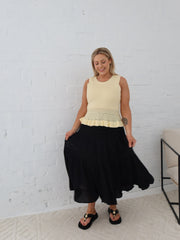 Skye Top- Butter Yellow