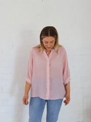 Mimi Blouse - Pale Pink