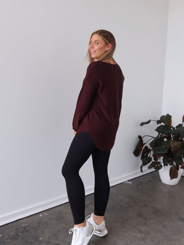 Saxon Knit - Chocolate