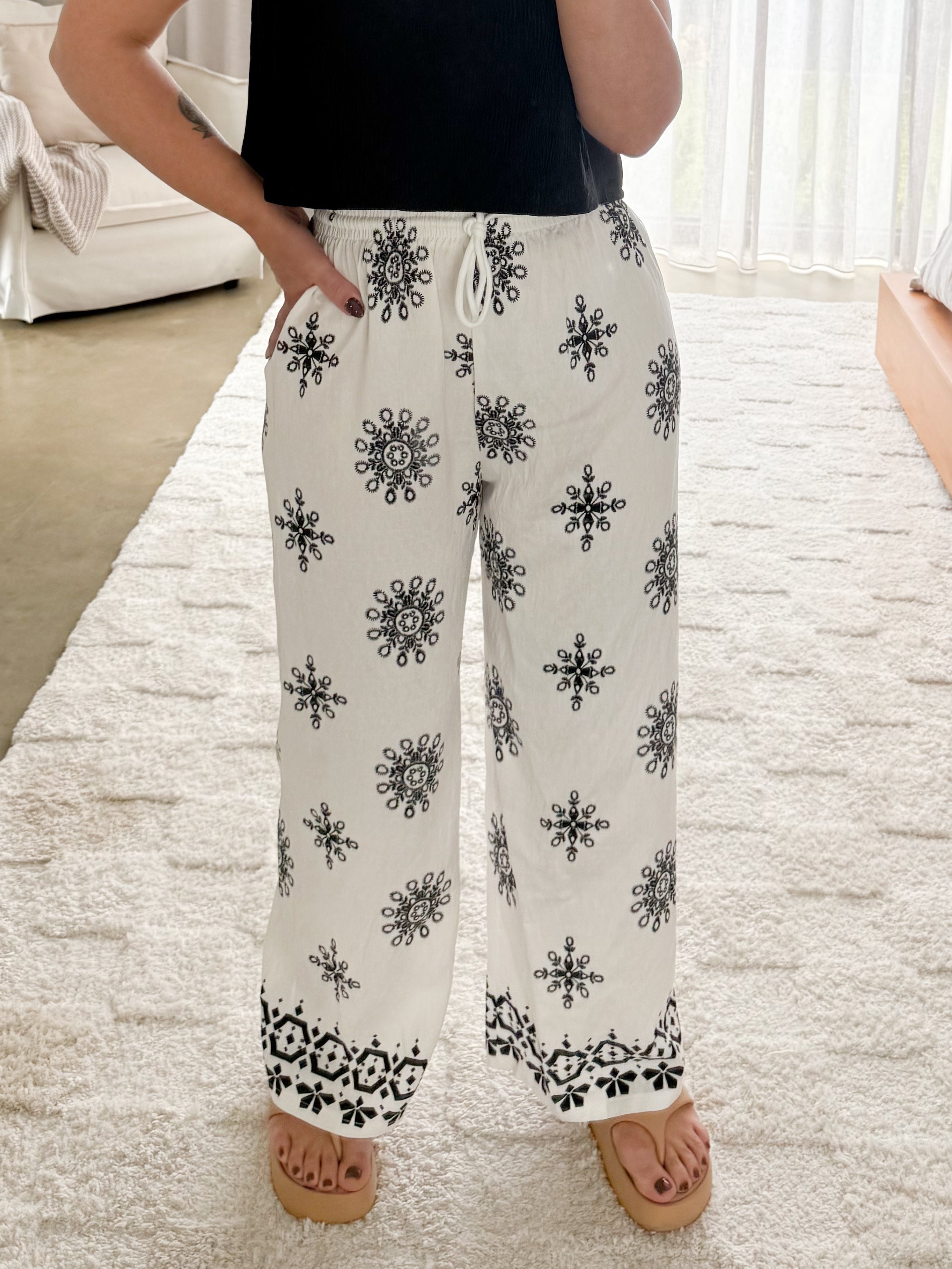 Kora Pants- White