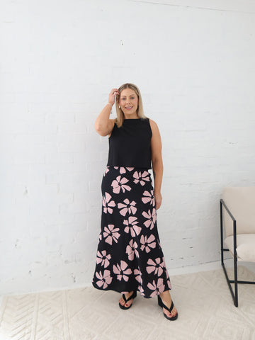 Lucy Skirt- Pink/Black