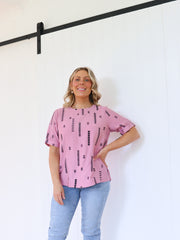 Abby Blouse - Pink