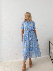 Alaia Dress- Sky Light