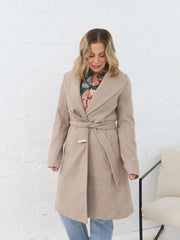 Harper Coat - Latte